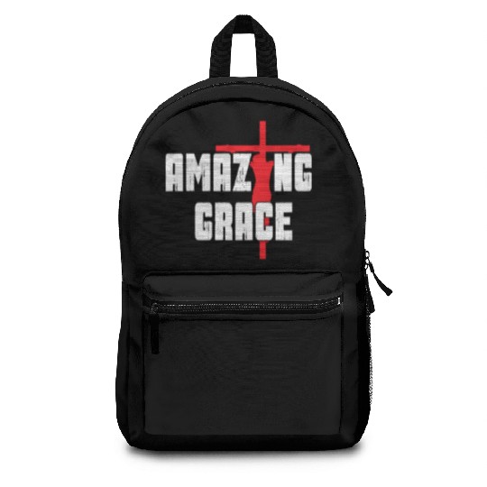 Amazing Grace Love Jesus Christian Christmas Backpacks
