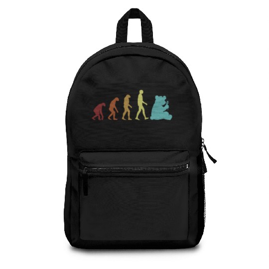 Panda Evolution Panda Bear Friend Lover Giant Backpacks