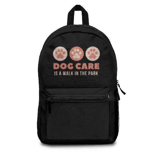 Dog Care I Love Dog Lover Backpacks