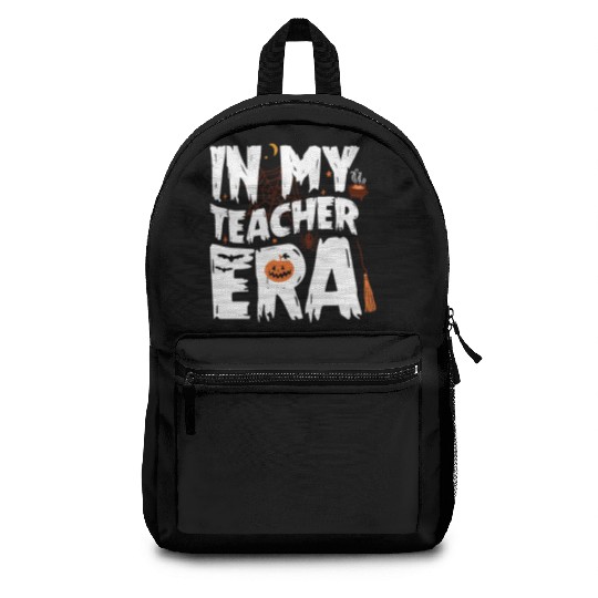 IN MY TEACHER ERA HALLOWEEN Backpacks