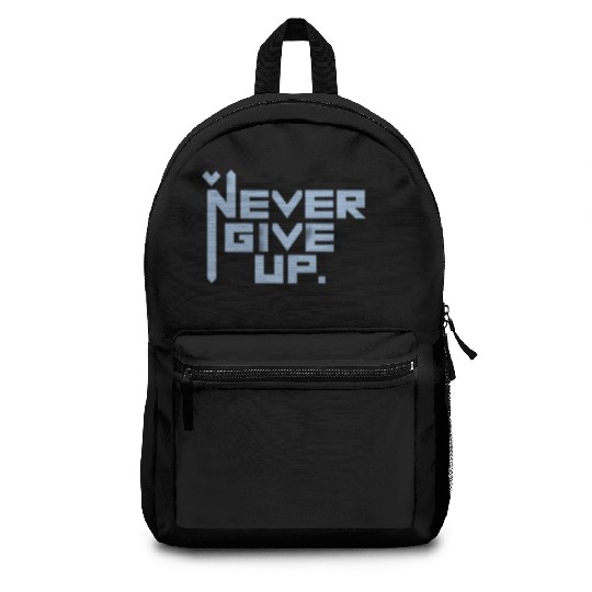 never give up Backpacks