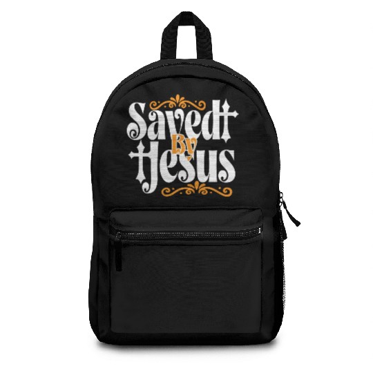 Saved By Jesus LoveJesus Christian Christmas Backpacks