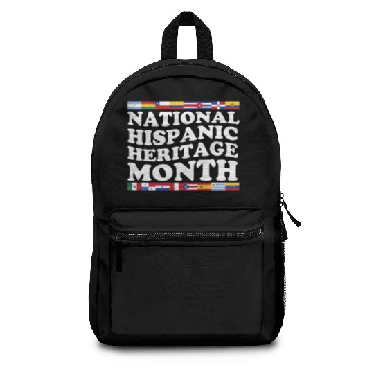 Hispanic Heritage Month National Latino Countries Backpacks