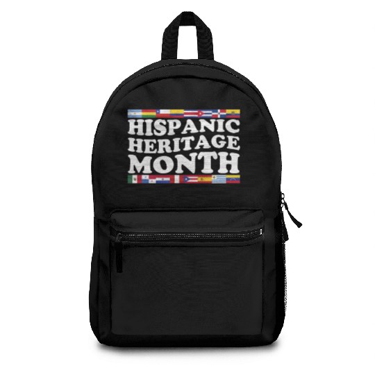 Hispanic Heritage Month Funny Hispanic Spanish Backpacks