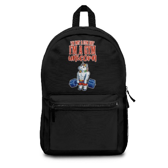 I'm Not A Gym Rat I'm A Gym Unicorn 4 Backpacks