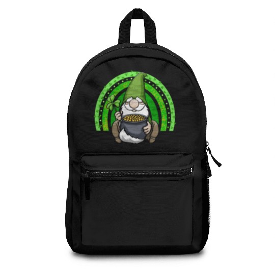 Pot of Gold Gnome Rainbow Backpacks