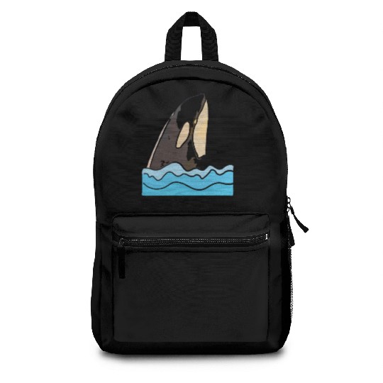 Born to Be Wild: Playful Orca Design Backpacks