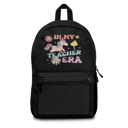 IN MY TEACHER ERA HALLOWEEN Backpacks