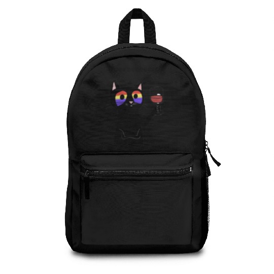 Meow Mix & Merlot Backpacks
