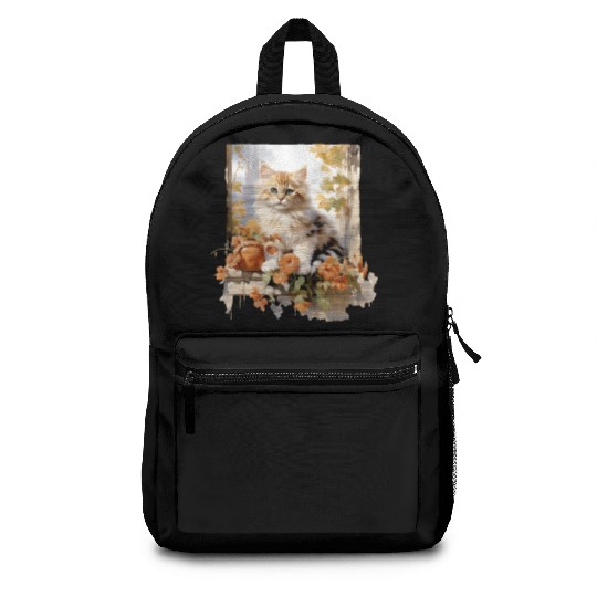 Wild Flowers Backpacks Design - Funny gift