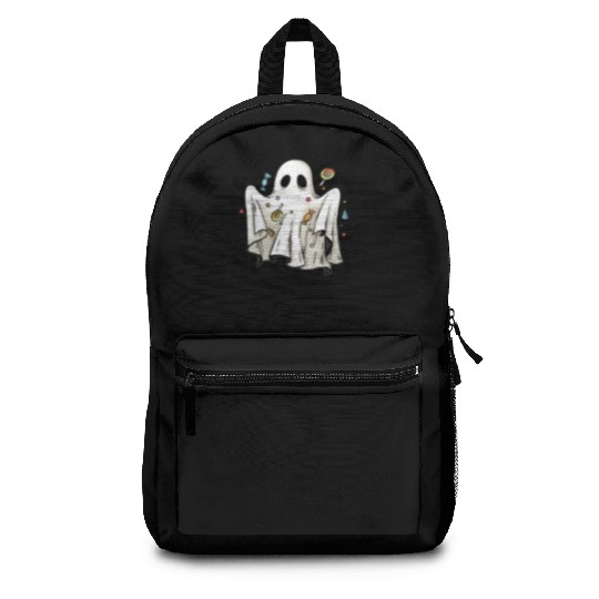 Spooky Season Ghost Halloween Trick Or Treat Backpacks