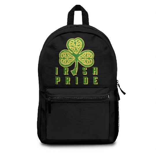 Irish Pride Clover Shamrock St Patricks Backpacks