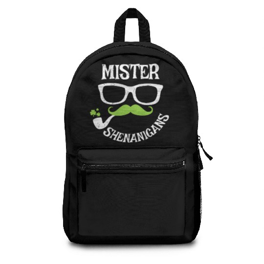 Mister Shenanigans Funny St. Patrick's Day Gift Backpacks