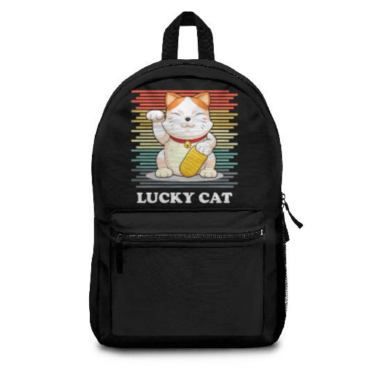Lucky Cat - Maneki Neko Backpacks