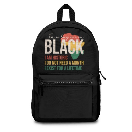 I m Historic Black History Month Gift Backpacks