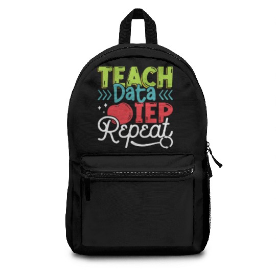 IEP Teach Data IEP Repeat Educator Sped Teacher Backpacks