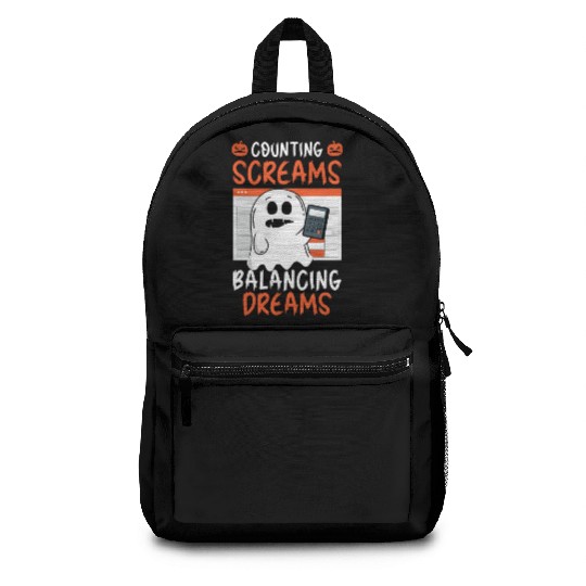 Counting Screams Balancing Dreams Halloween Backpacks