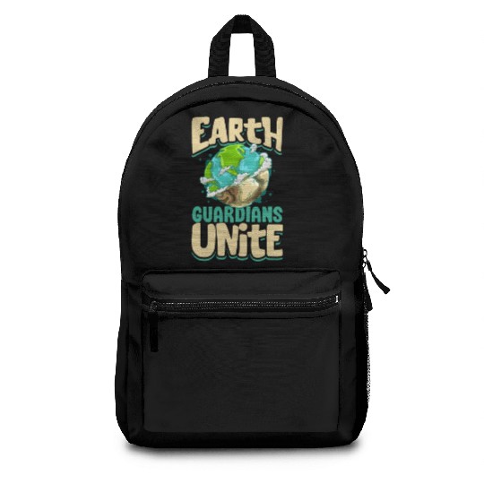 Climate Change Environmental Earth Day Planet Backpacks