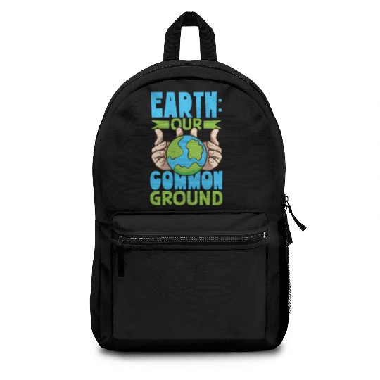 Climate Change Environmental Earth Day Planet Backpacks