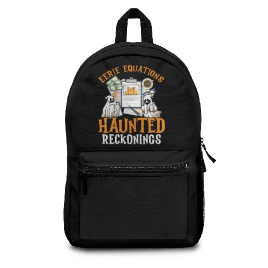 Eerie Equations Haunted Reckonings Halloween Backpacks