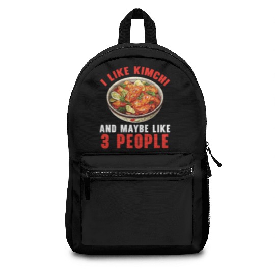 Kimchi Lover Korean Cuisine Spicy Food South Korea Backpacks