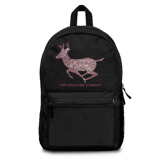 Deer - Maroon Backpacks