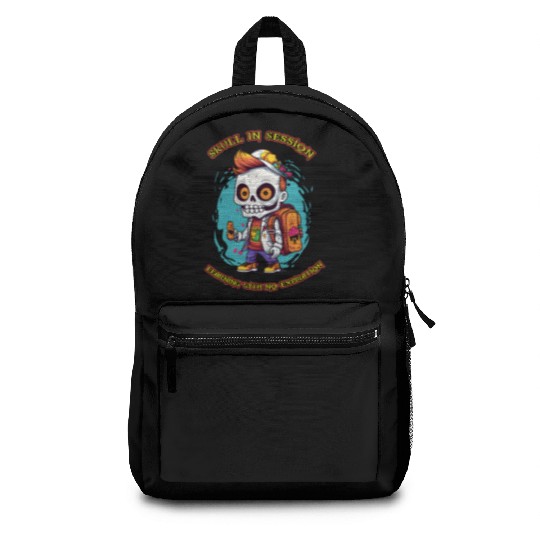 day of the dead - back to school Backpacks