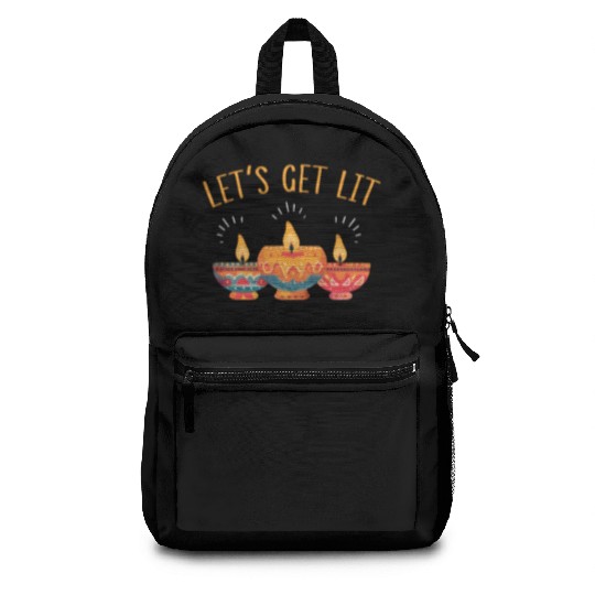 Happy Diwali Diwali Festival Indian Hindu Hinduism Backpacks