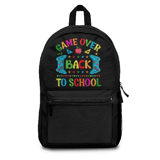 Game Over Back To School Backpacks