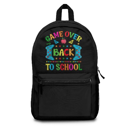 Game Over Back To School Backpacks