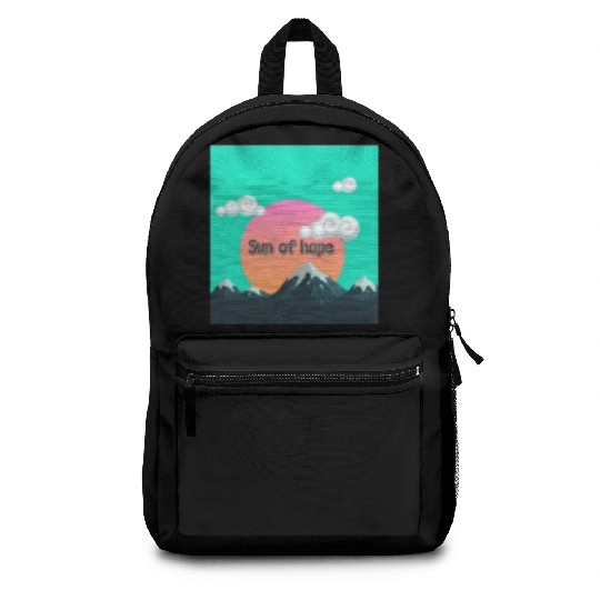 Sun hope design Backpacks