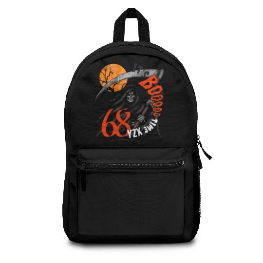 Grim reaper, creepy halloween Backpacks
