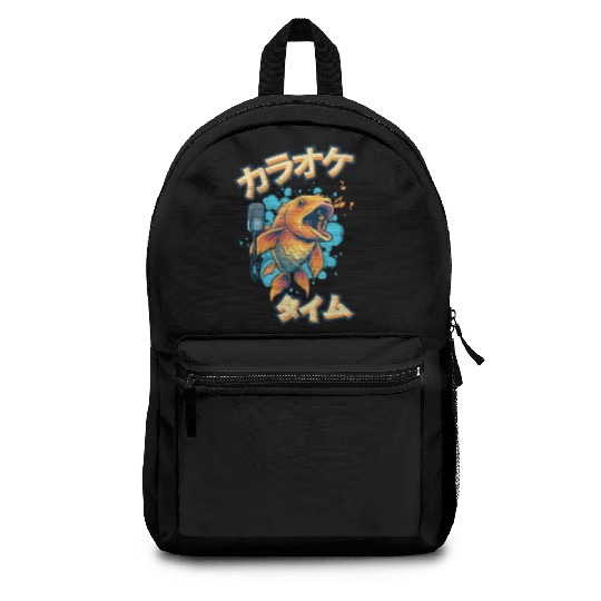 Koi Fish Koi Carp Japanese Koi Garden-Pond funny Backpacks
