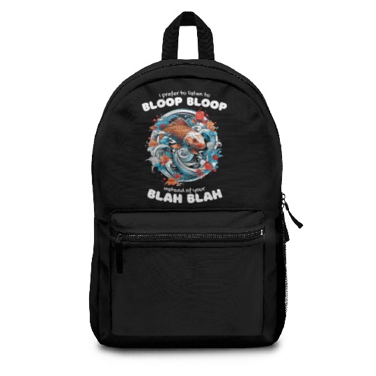 Koi Fish Koi Carp Japanese Koi Garden-Pond funny Backpacks