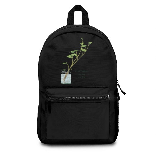 Growth Happens One Step At A Time Backpacks