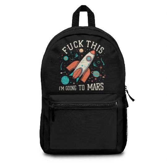 Kids Rocket Mars Space Backpacks Tees Backpacks Sweet