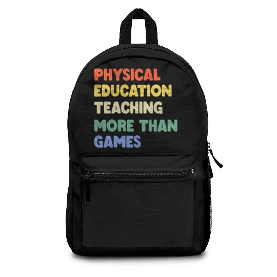 Physical Education Phys Edu Teacher Pe Backpacks