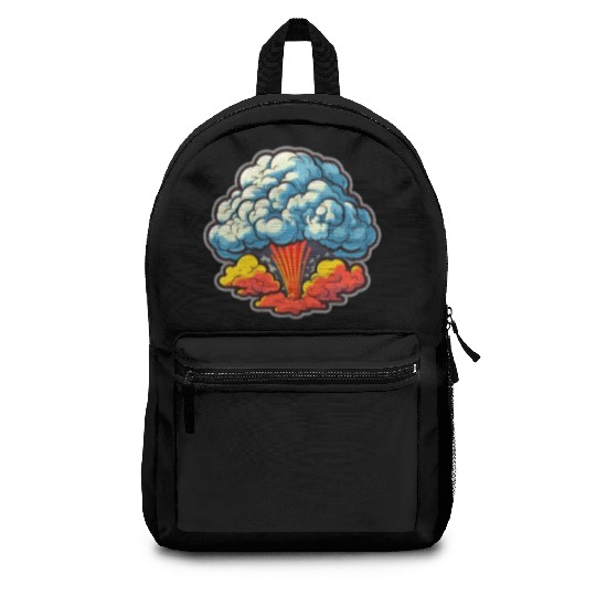 Explosion Fireworks Pyrotechnics Backpacks
