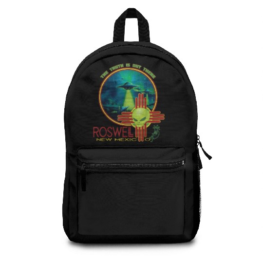 Roswell Aviation New Mexico Alien UFO Backpacks