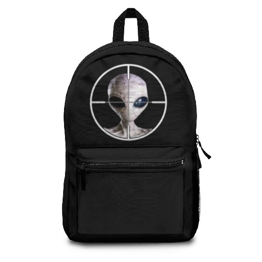 Area 51 Alien Sniper Gamers and Movie Lovers! Backpacks