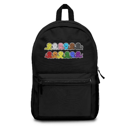 Pride Progress Flag Octopus Design for Equality Backpacks
