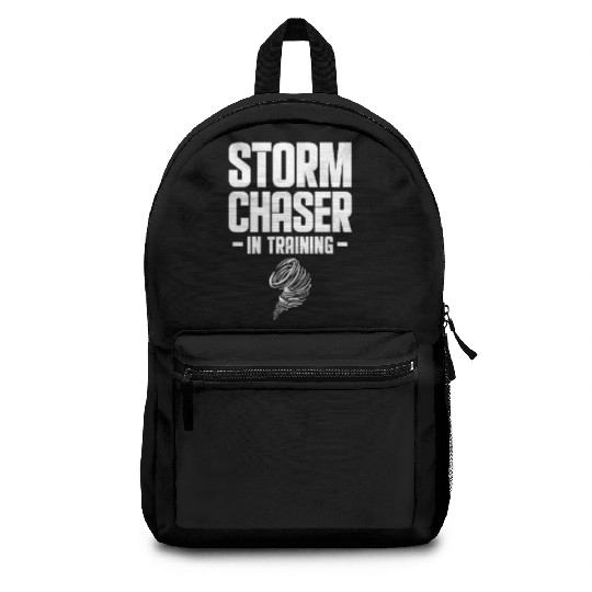Storm Chaser In Training Backpacks