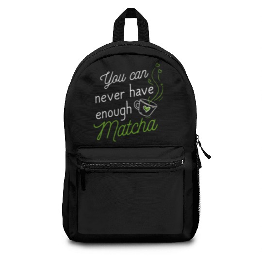 Green Tea Lover Japanese Matcha Latte Drink Matcha Backpacks