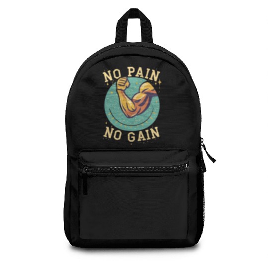No Pain No Gain Backpacks