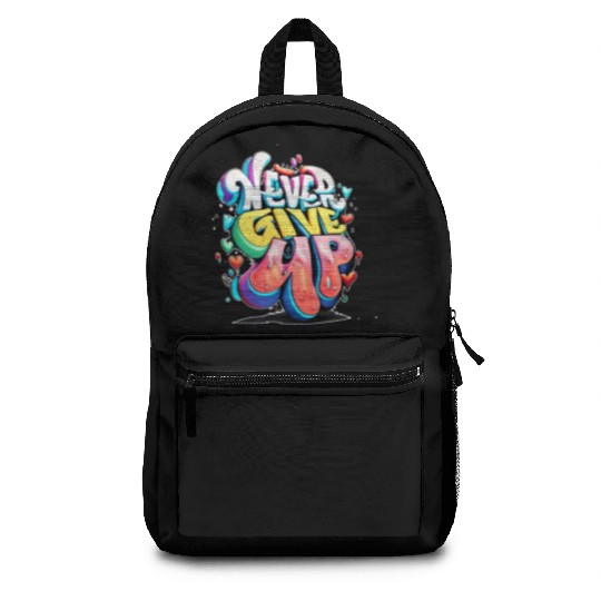 never give Up Backpacks