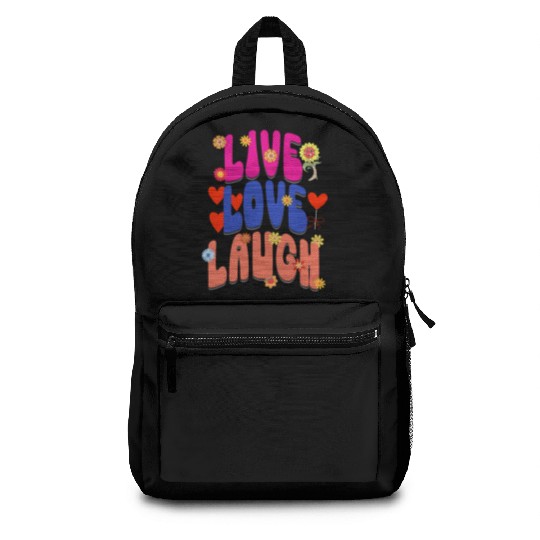 LIVE LOVE LAUGH Backpacks