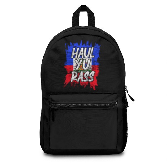 Creole Magic Afro Pride Kriol Haiti Flag Haitian Backpacks