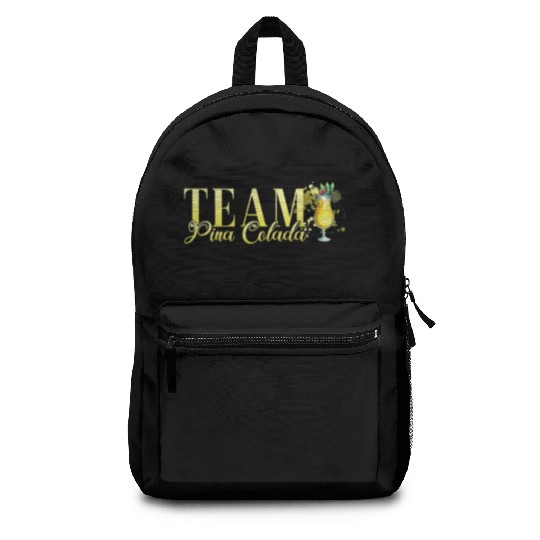 Team Pina Colada Cocktail Bartender Backpacks