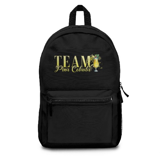 Team Pina Colada Cocktail Bartender Backpacks