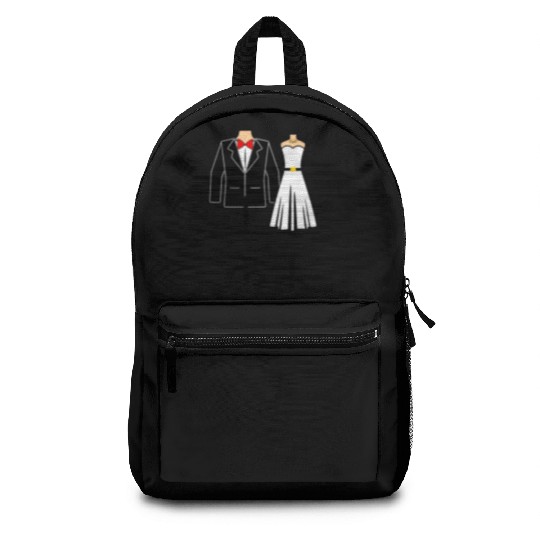 Clothing for bride and groom Backpacks